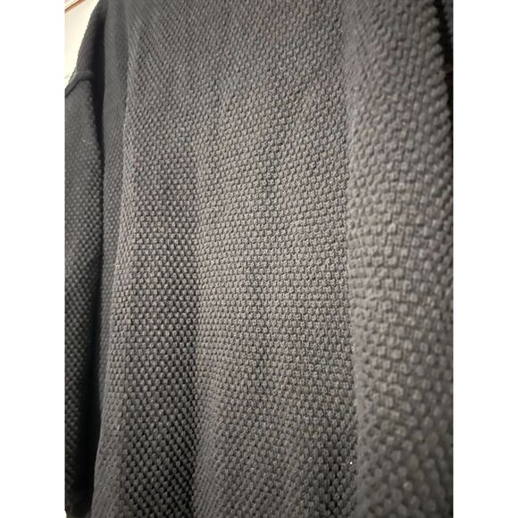 FP Beach Free People Beach Sz L Hailee Waffle Knit Oversized Sweater Button - Picture 11 of 12